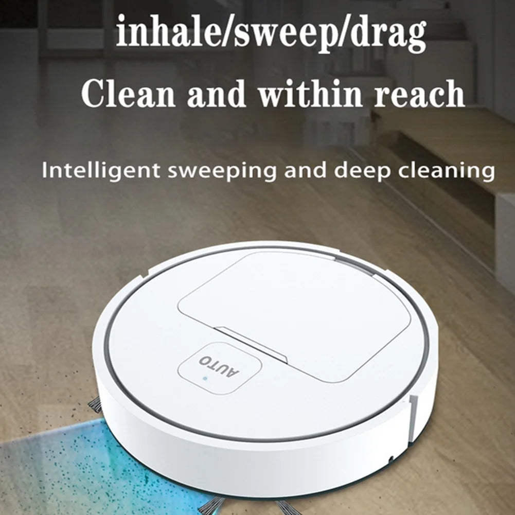 3-In-1 Robot Vacuum Cleaner USB Rechargeable Smart Navigation to Avoid Objects Automatic Cleaning Sweeping Machine Sweeper Robot