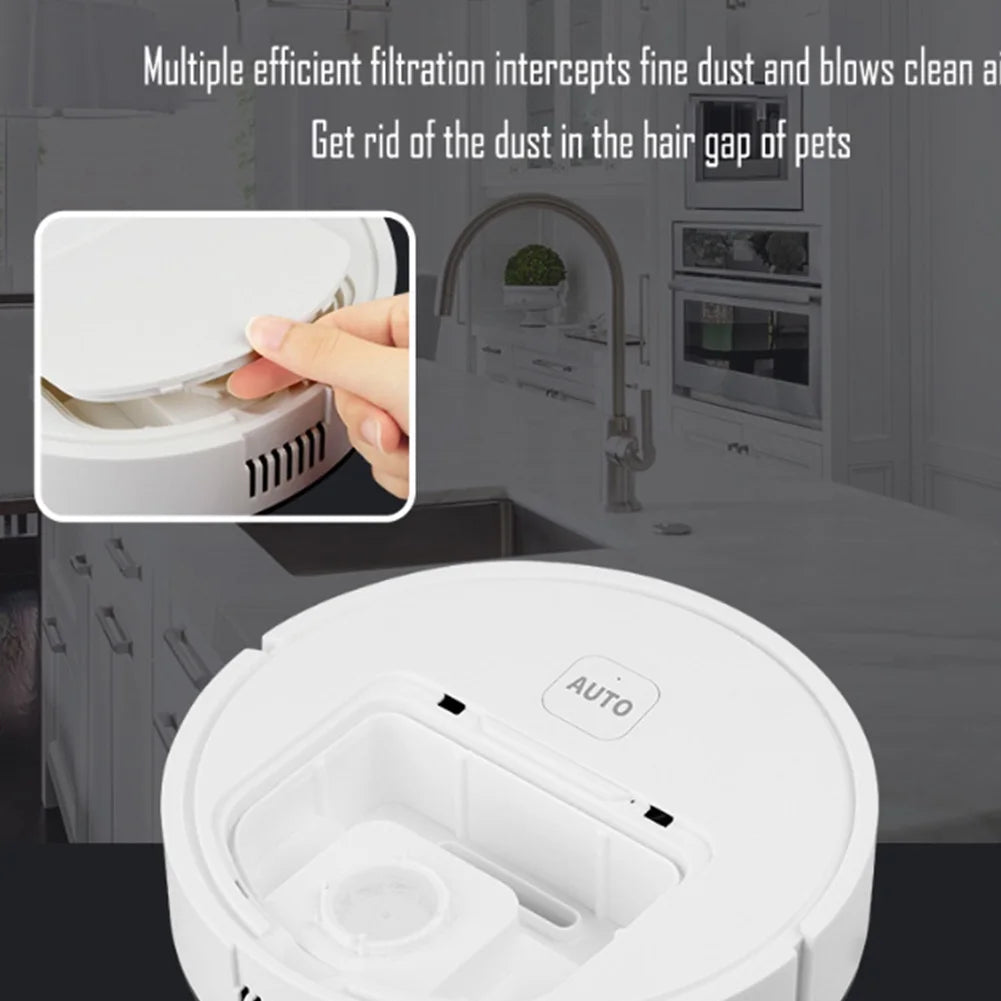 3-In-1 Robot Vacuum Cleaner USB Rechargeable Smart Navigation to Avoid Objects Automatic Cleaning Sweeping Machine Sweeper Robot
